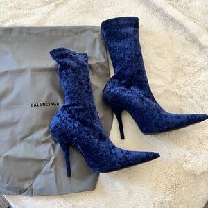 Brand New Balenciaga Blue Heels Size 37